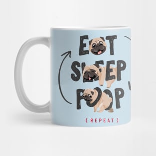 Eat, Sleep, Poop, Repeat Mug